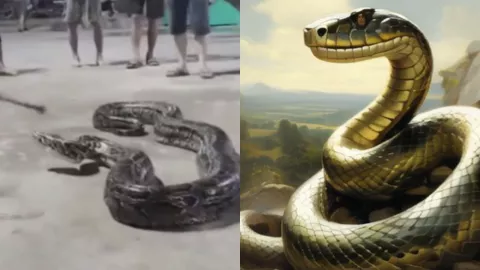 百年蛇王出土事件